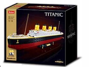 Sluban Titanic 2401 ks sada kociek.